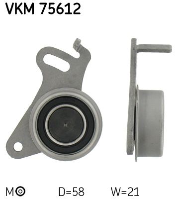 SKF Spannrolle, Zahnriemen (VKM 75612) Thumbnail